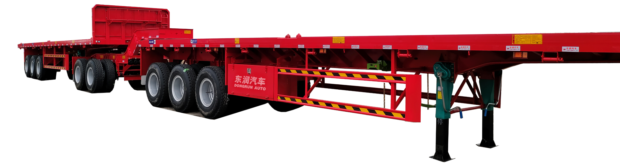 中置轴半挂列车